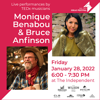 BSIF Friday, Music Performance with Monique Benabou & Bruce Anfinson, 6PM